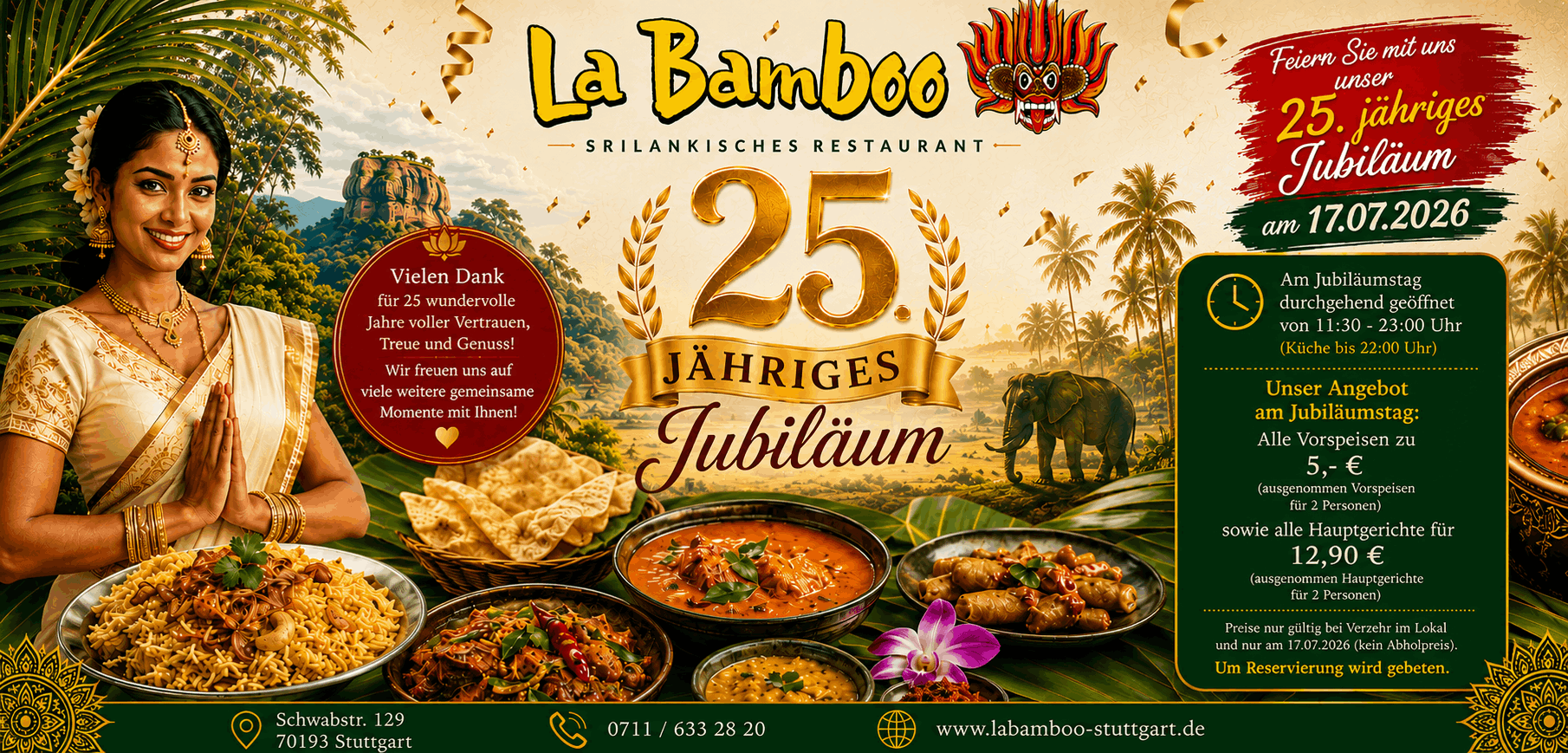 25 Jahre La Bamboo Stuttgart
